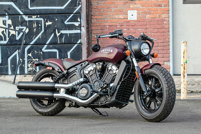 Sportster 2022 Indian Scout Bobber right side