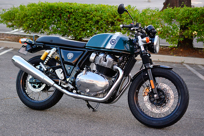 Sportster Royal Enfield Continental GT 650 right side