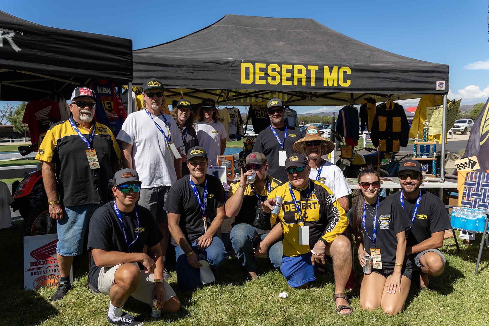 The Desert MC was all class—pinkies out—at Blackmore Ranch.