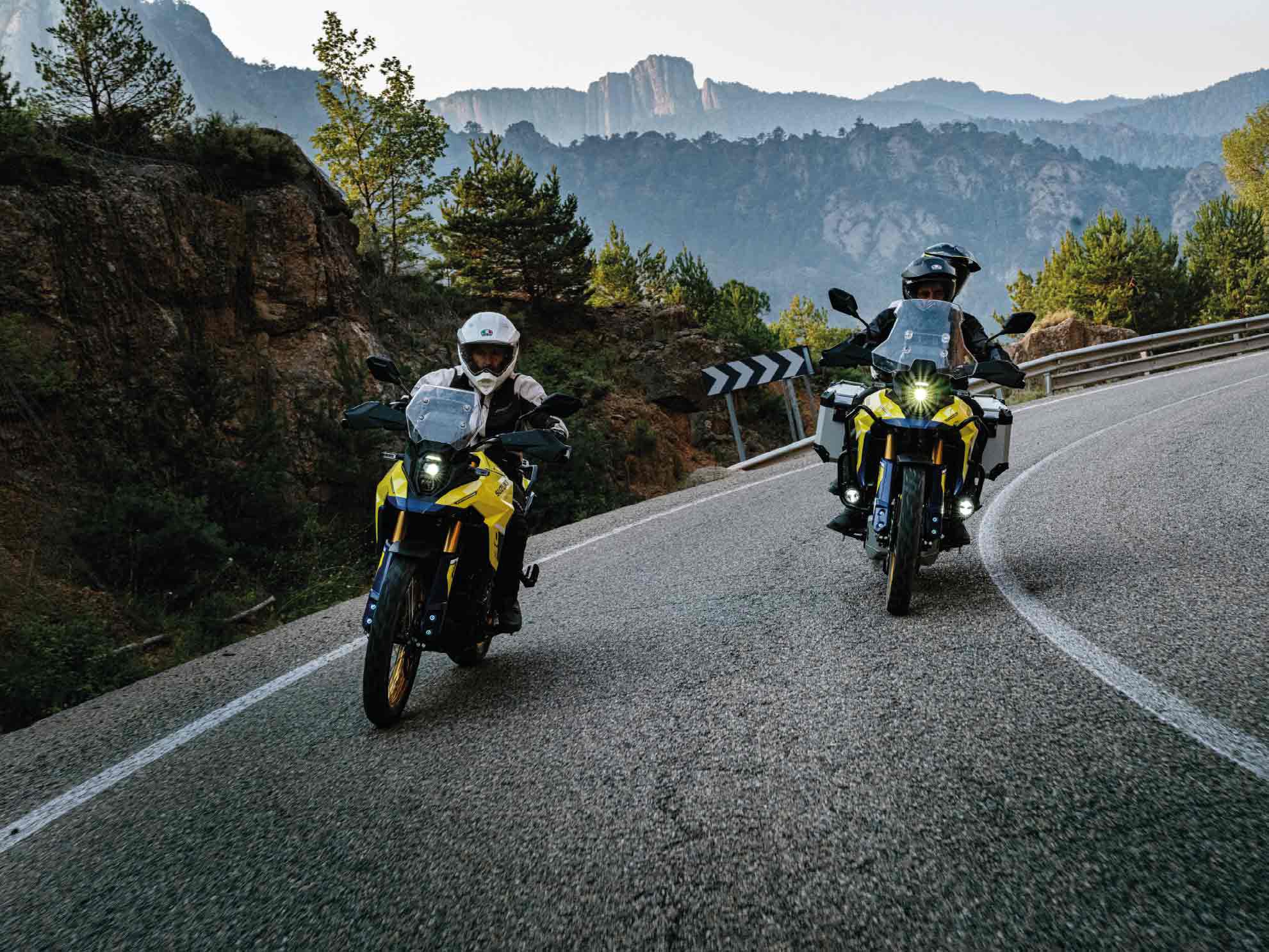 Suzuki has a long list of accessories available for the new V-Stroms, allowing riders to customize it to suit any adventure.