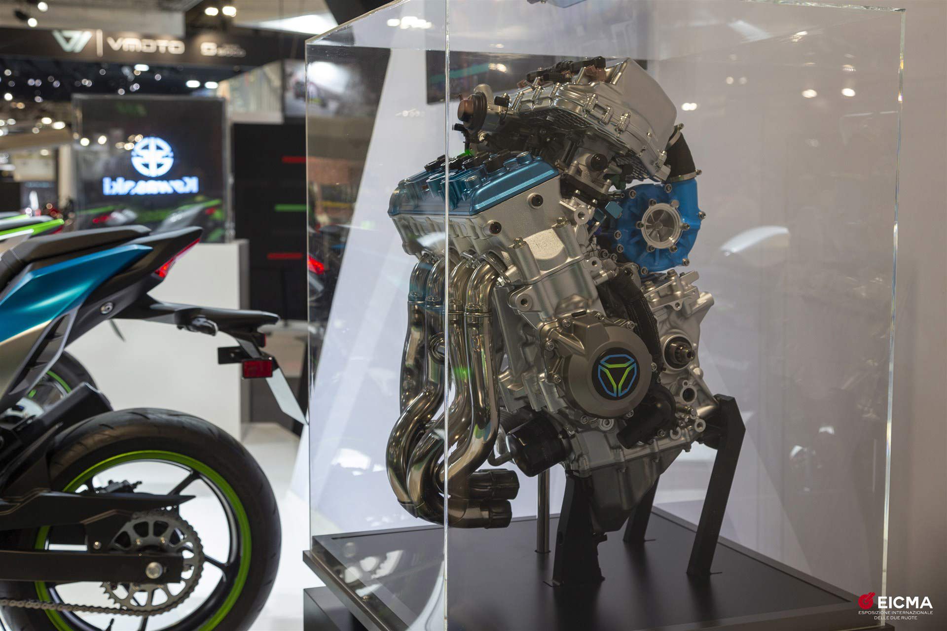 The last hope for IC? Kawasaki’s H2-inspired hydrogen-powered motor.