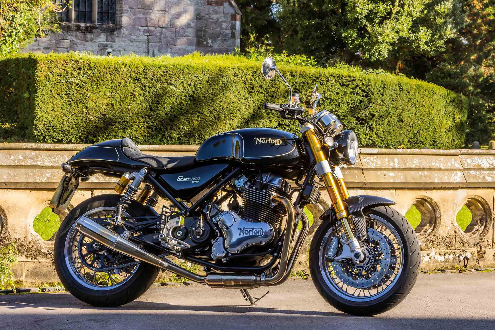 TVS Motors has invested 100 million pounds sterling into “new” Norton; the Commando has received extensive track, endurance, and rig testing to prove its reliability.
