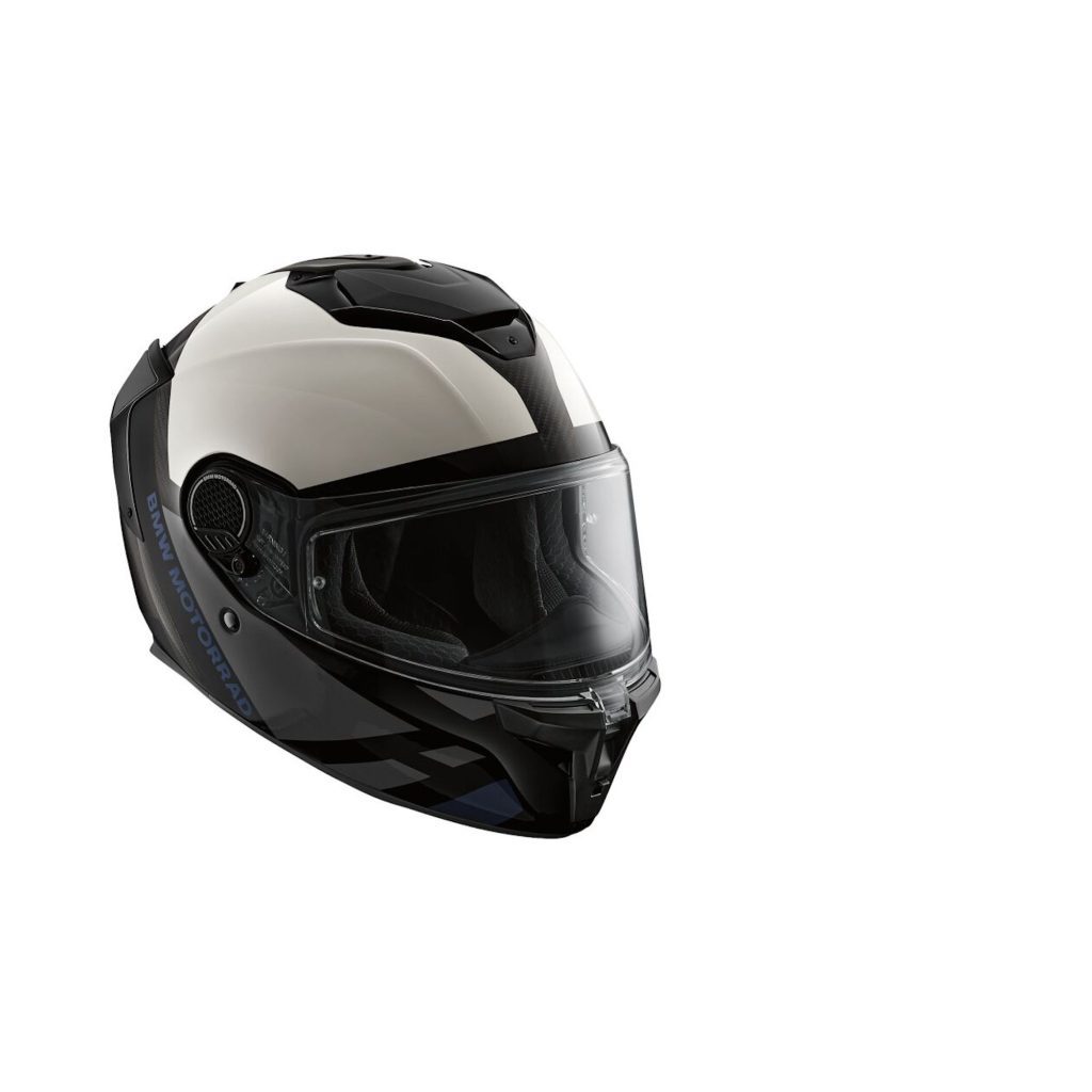BMW's Xomo Carbon Sports Integral Helmet. Media sourced from BMW. 