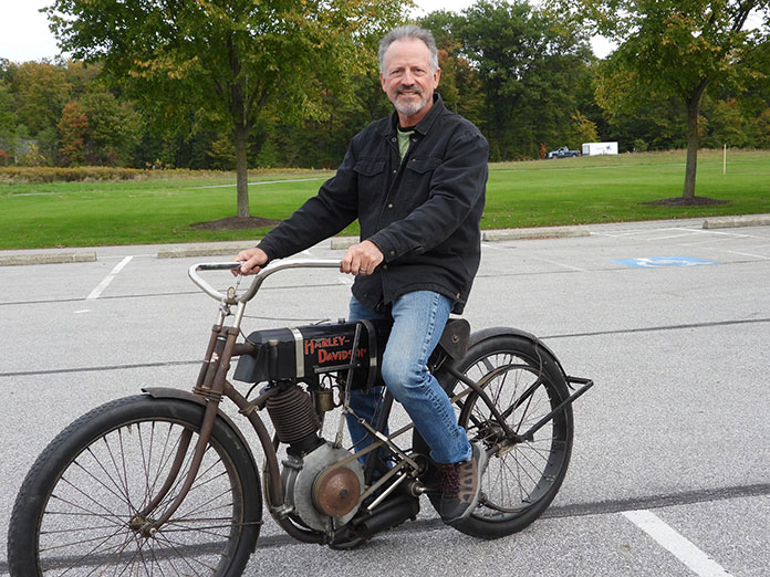 Cross-Country Motorcycle Trip Thad Wolff World's Oldest Harley-Davidson