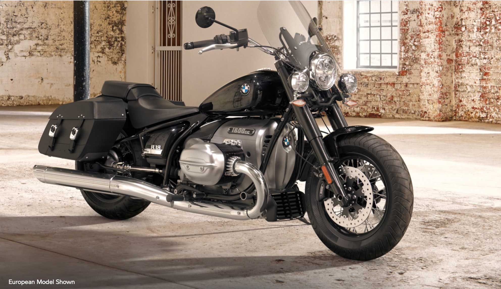 The BMW R 18 Classic, which is not particularly affordable.