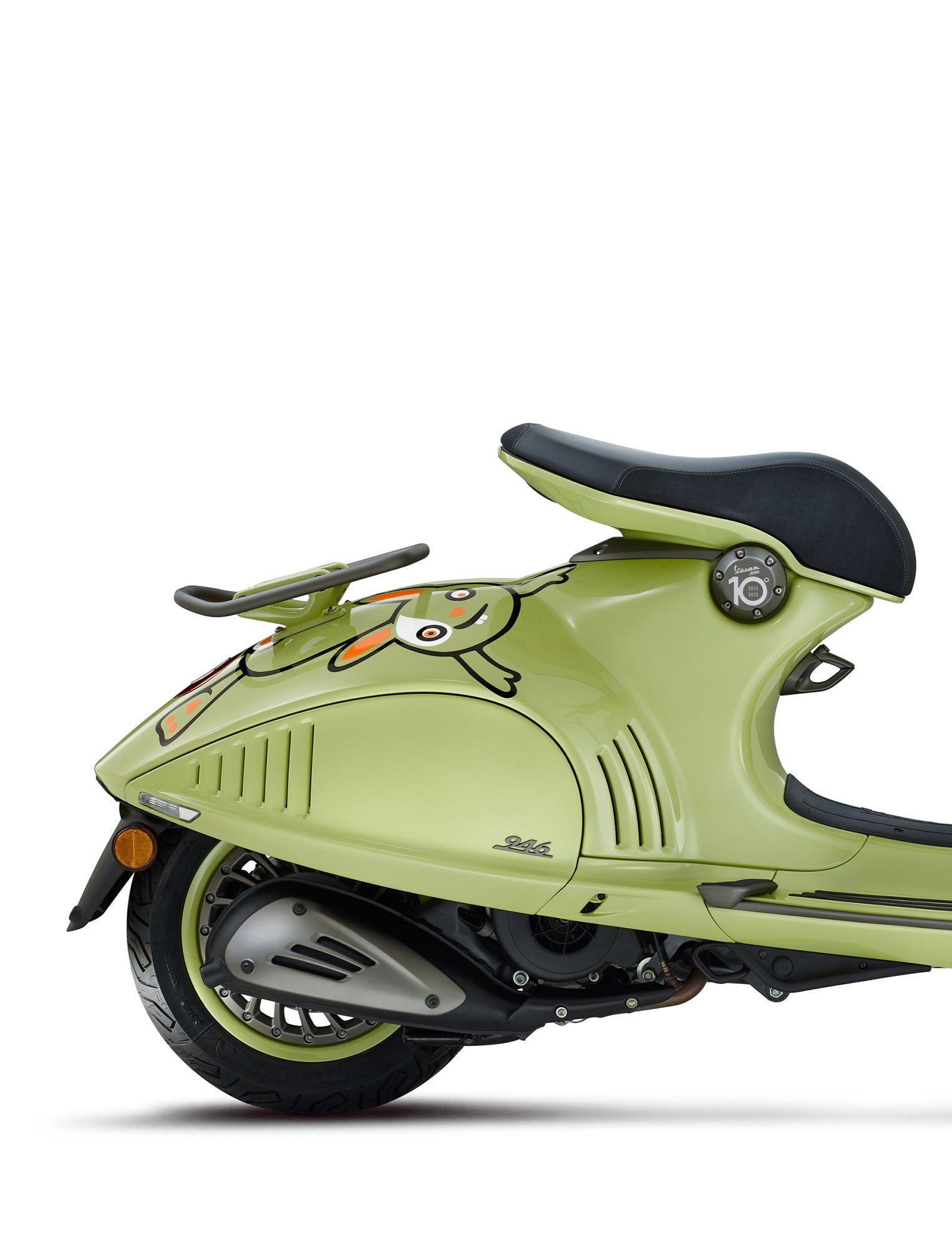 The Vespa 946 Bunny Edition will feature playful graphics to celebrate the year of the rabbit.
