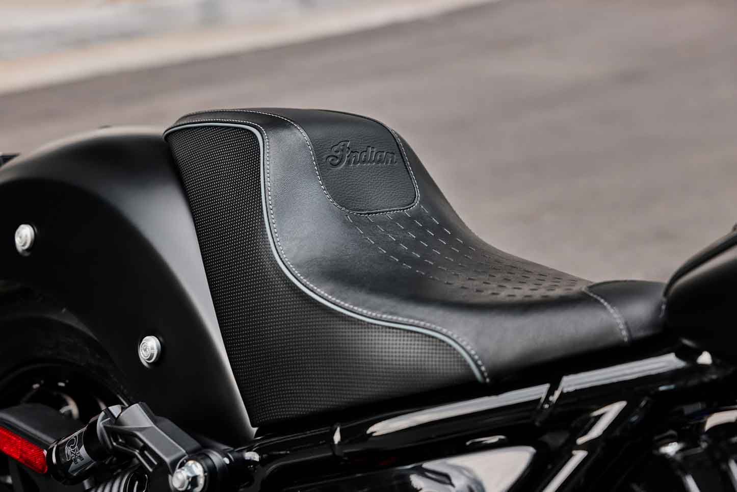 The Sport Chief comes with a solo gunfighter seat, standard.