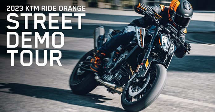 KTM Ride Orange Street Demo Tour