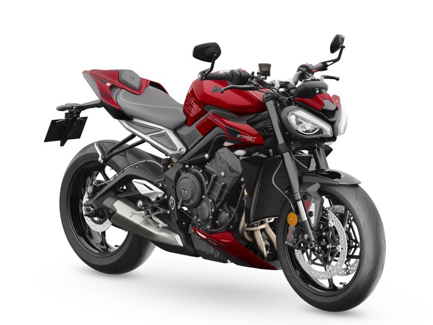 The Street Triple 765 RS is a happy middle ground, with higher-spec Öhlins rear suspension and more power than the base model R.