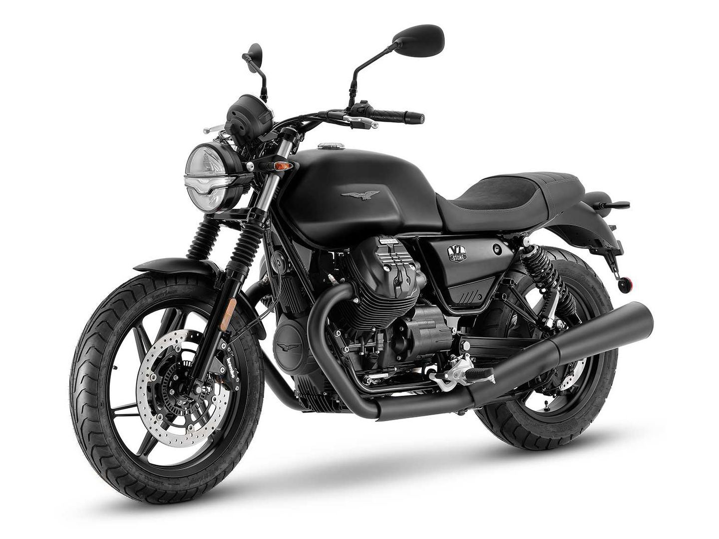 Moto Guzzi’s V7 Stone is a style choice, for riders who want a laid-back, capable, and head-turning machine.