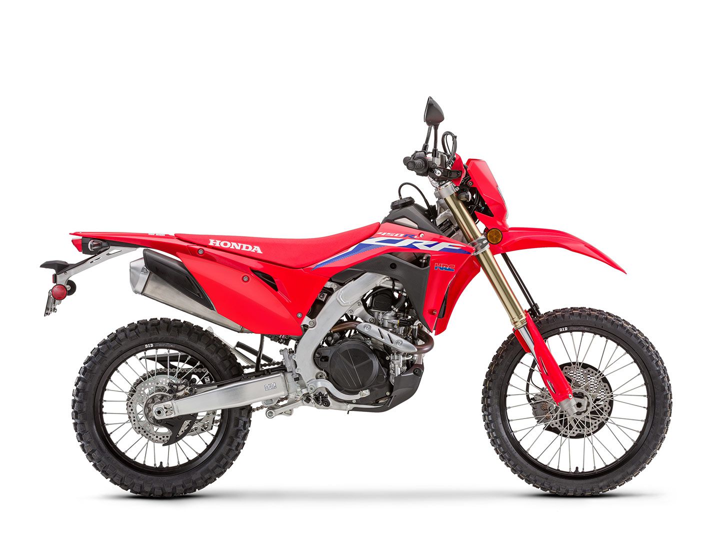 The Honda CRF450L is a highly competent, off-road-biased dual sport.