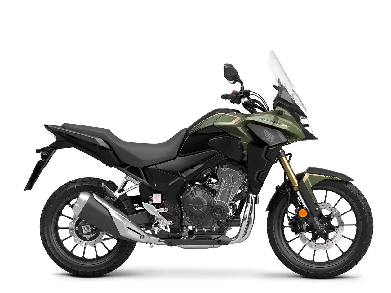 Get mildly lost in adventure on the 2023 Honda CB500X.