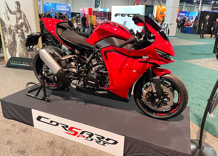 New Motorcycles AIMExpo 2025 Moto Morini Corsaro Sport
